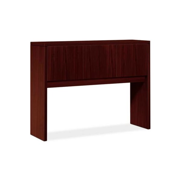 HON Hutch with Doors - 48"W x 14-5/8D x 37-1/8H Mahogany - 10500 Series